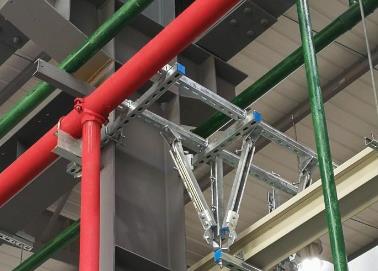 江门该抗震支架的整体式支吊架结构协调性好